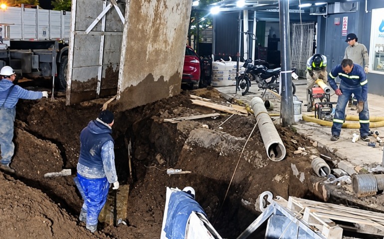 Aguas Rionegrinas comenzó a normalizar el servicio de agua potable