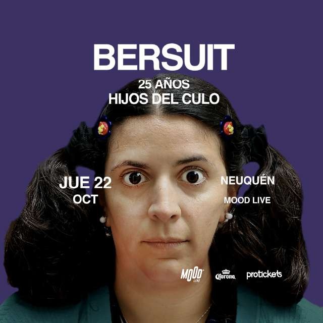 Lee más sobre el artículo Bersuit llega a Neuquén para celebrar los 25 años de “Hijos del Culo”