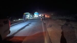 Lee más sobre el artículo Choque y derrame de combustible obligaron a cortar la Ruta 151