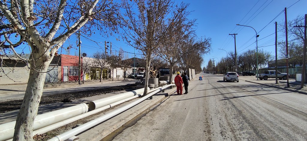 Lee más sobre el artículo Corte de media calzada en Naciones Unidas por obras cloacales en Cipolletti