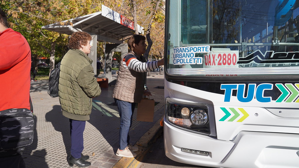 Cipolletti: colectivos gratis este domingo por el desfile del aniversario
