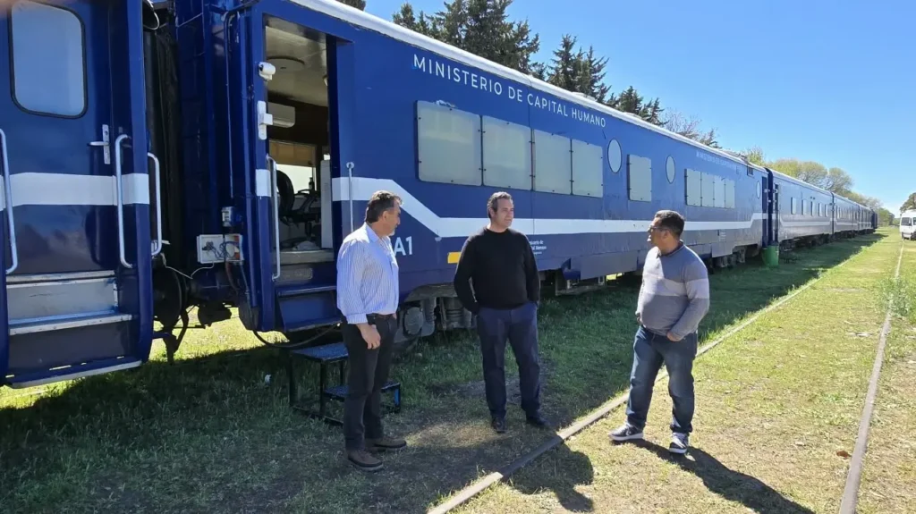 El Tren de Capital Humano recorre Río Negro con servicios de salud y trámites gratuitos