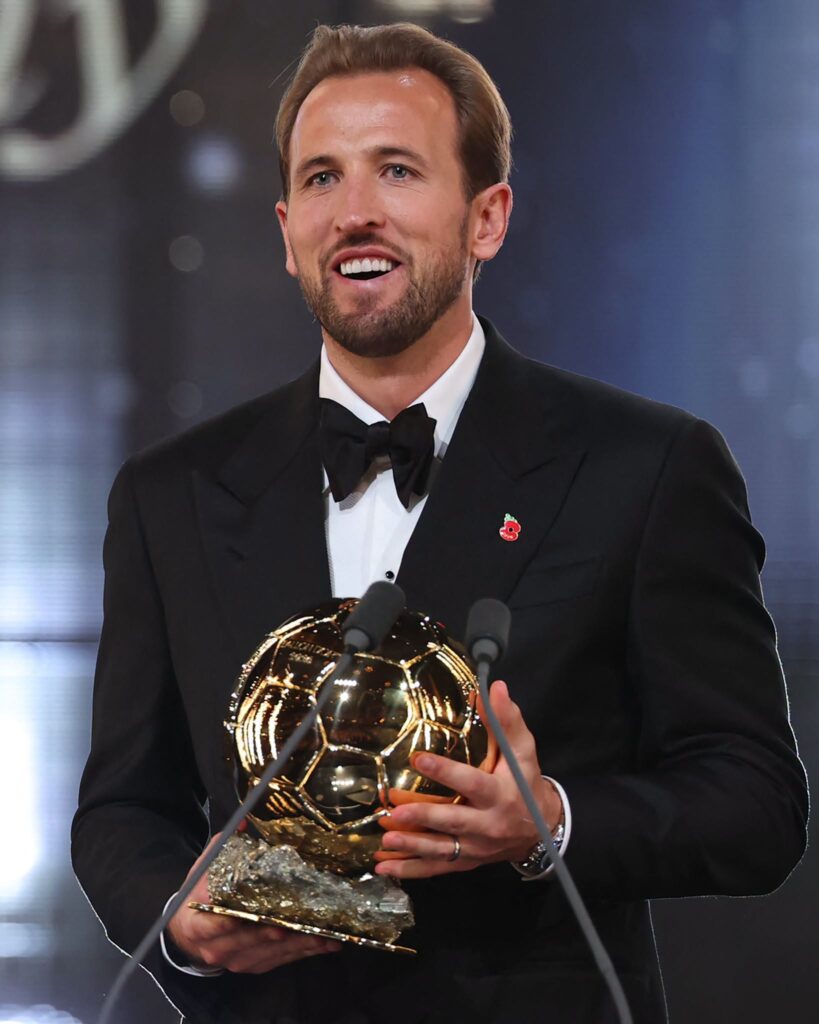 Harry Kane ganó el Balón de Oro 2026