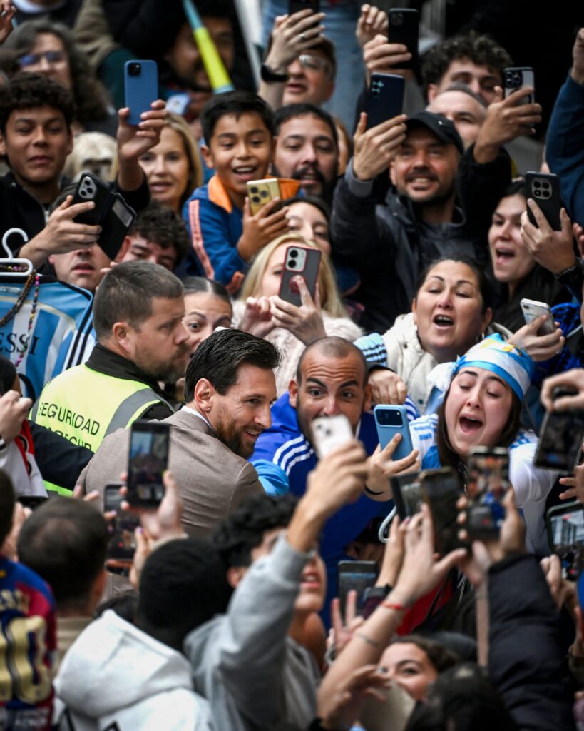 Messi llegó a España para recibir el Premio Princesa de Asturias de los Deportes