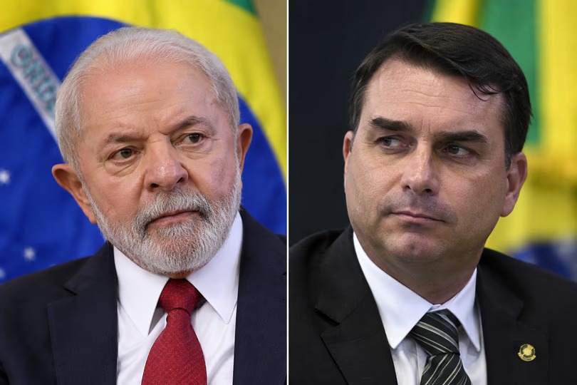 Datafolha: Lula tiene 45% y Flávio Bolsonaro 40% de los votos válidos