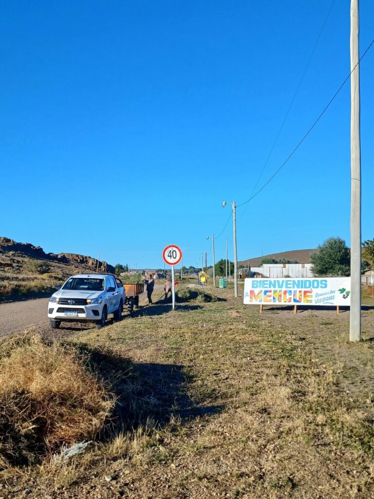Mencué se prepara para celebrar sus 120 años y asiste a pobladores afectados por las lluvias