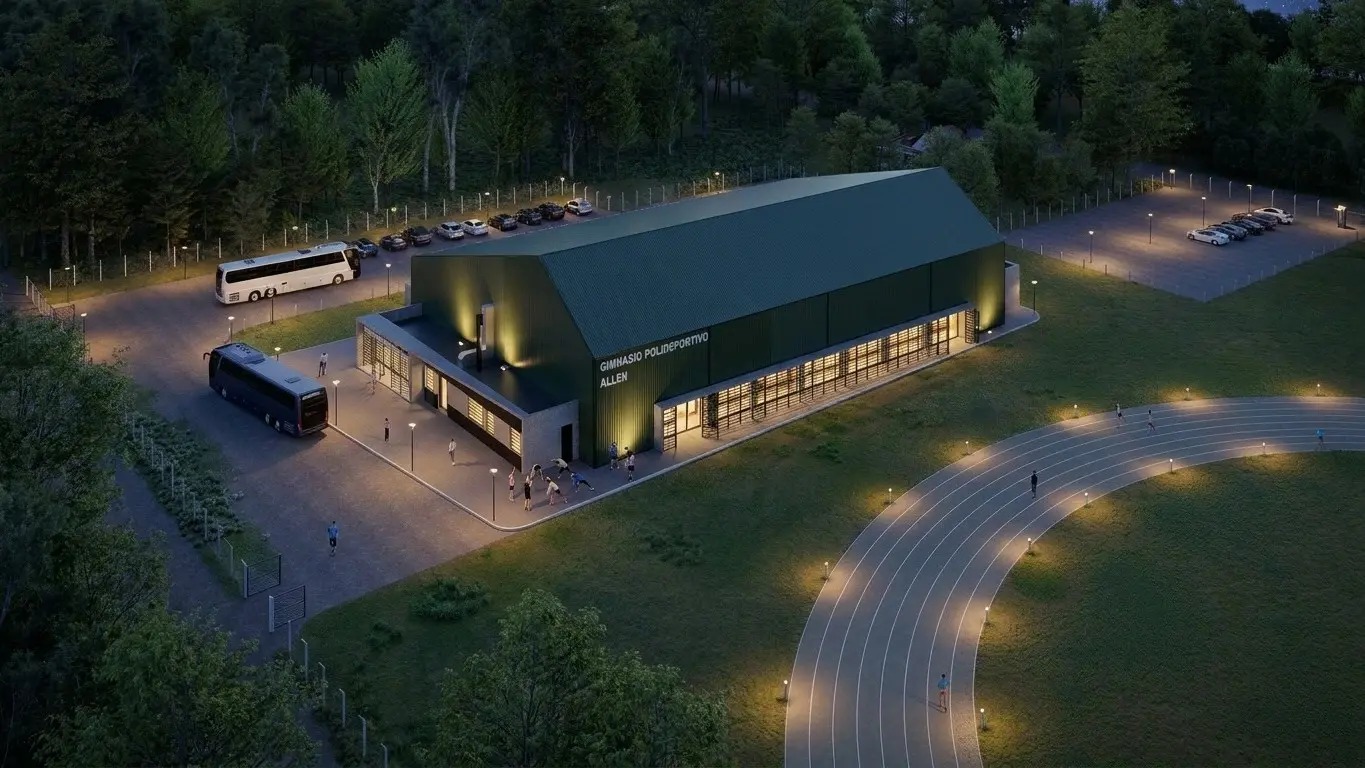 En este momento estás viendo Weretilneck anunció la licitación para el nuevo Polideportivo de Allen con fondos petroleros